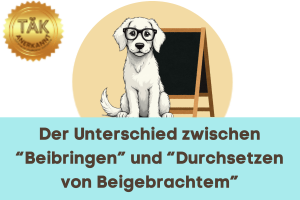 Der Unterschied zwischen "Beibringen" und "Durchsetzen von Beigebrachtem" - Laufzeit (min.): 35:05 [Digital]